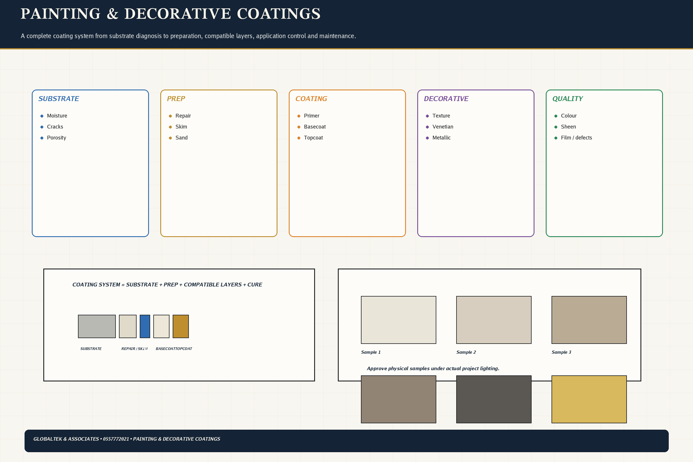 Painting & Decorative Coatings technical plate