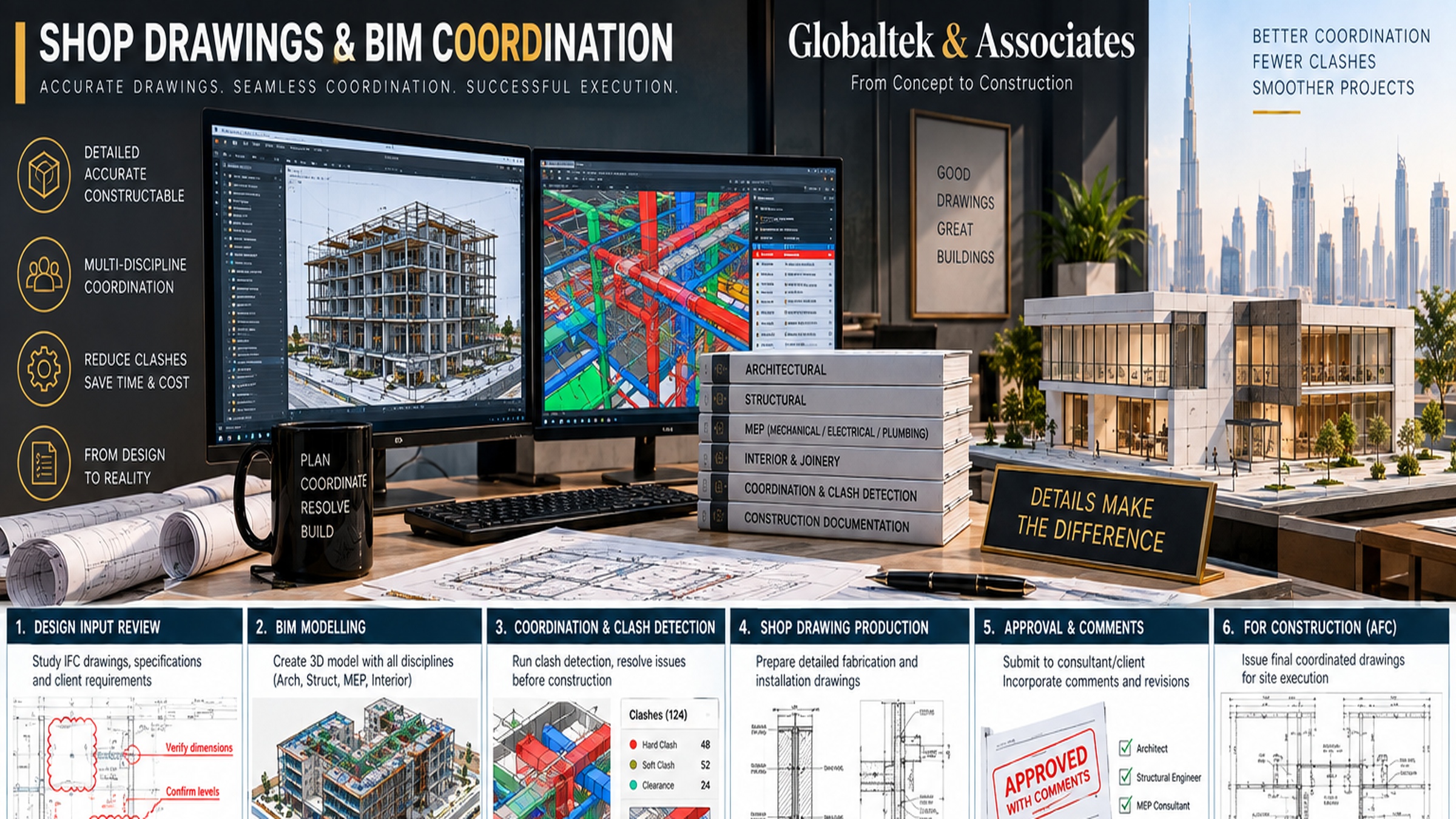 Shop Drawings & BIM Coordination